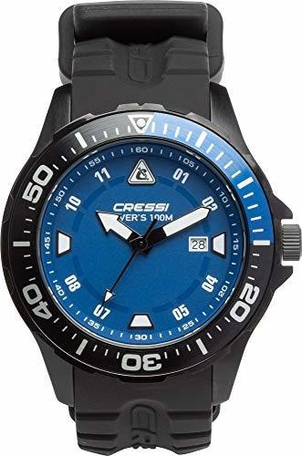 Cressi Reloj De Buceo Profesional, Resistente Al Agua Hasta 