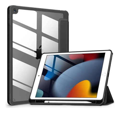 Estuche Funda Smart Case Transparente Para iPad Air 5 10.9