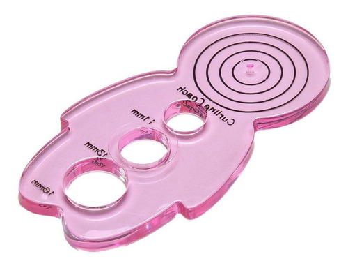 Imagem 3 de 7 de Kit Para Quilling Com Réguas Bolha Boneco Com Pente Papel