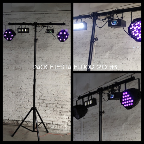 Imagen 3 de 5 de Arriendo De Luces Para Fiestas Y Eventos, Fiestas Flúor Y +