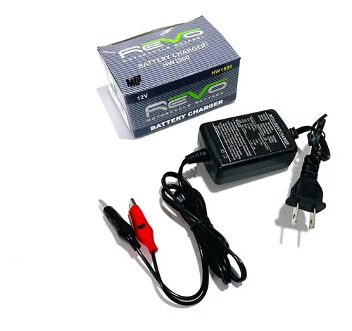 Cargador Batería Para Todas Las Motos 12V-6V Revo Unidad - Motorepuestos