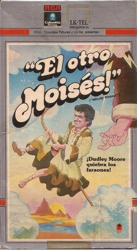 El Otro Moises Vhs Wholly Moses! Dudley Moore Richard Pryor