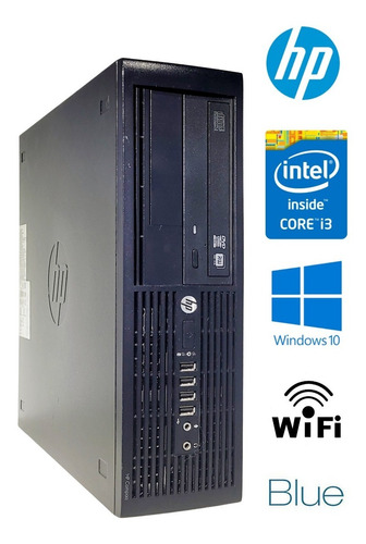 Imagem 1 de 6 de Computador Hp Pro 4300 Core I3-2130 4gb 120gb Ssd Wi-fi