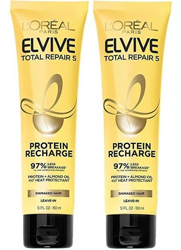  Acondicionador Sin Enjuague L'oréal Paris Elvive 2 Pack