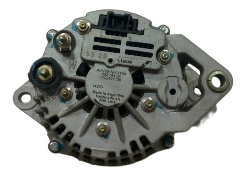 Altenador Lucas Indiel 110 Amp Renault 19 1.7/1.8 Clio 1