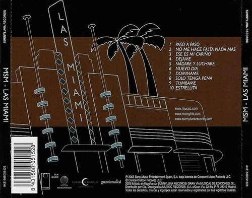 Cd Las Miami (msm) Estándar