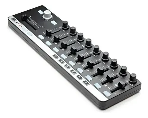 Controlador MIDI USB KFX CR9 9 Faders 9 Knobs 4 Cenas Mac Windows