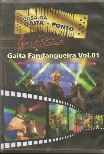 Dvd - Gaita Fandangueira - Vol.01 + Cd Jauro Gehlen