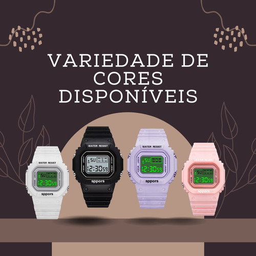 N Reloj Deportivo Digital Led Impermeable De Pulsera Unisex