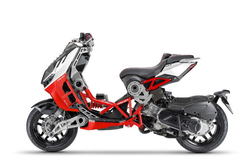 Imagen 7 de 22 de Moto Scooter Italjet Dragster 200cc Abs Italiana 135km/h