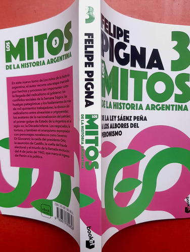 Los Mitos De La Historia Argentina 3 Pigna Booket Nuevo ^