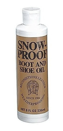 Aceite Para Botas Y Calzado A Prueba De Nieve