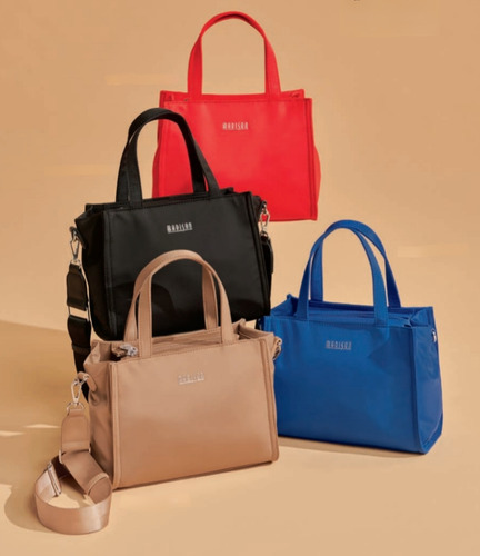 Bolso Satchel Madison By Gorett, Chenson Original, Poliester