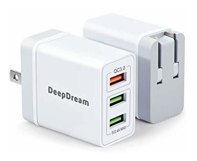 Deepdream Cargador Pared Usb 2 Unidade 3 Puerto Adaptador 9