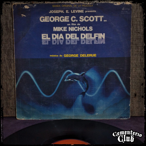 Georges Delerue The Day Of The Dolphin Arg 1976 Vinilo Lp