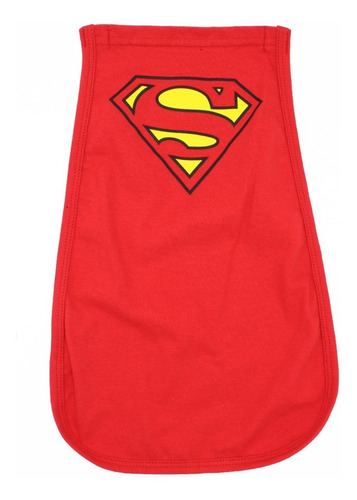 Imagen 8 de 9 de Pañalero Bebe Ropa Dc Comic Superman Musculos Capa Set 2 Pzs
