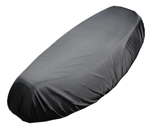 Funda De Asiento De Motocicleta Universal A Prueba Negro M