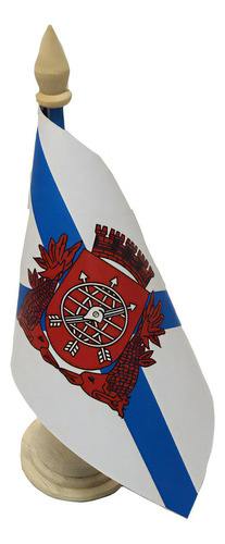Bandera de mesa de la ciudad de Río de Janeiro