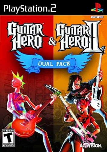 Guitar Hero 1 Y 2 El Software Sólo Ps2