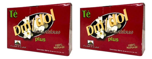 Té Dm/dol Instantáneo Plus Aukar Pack De 2 Piezas