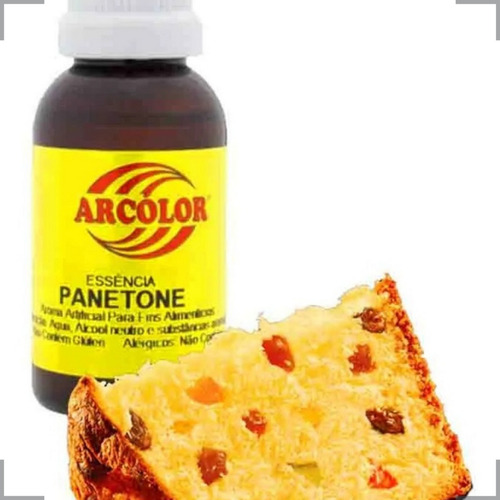  Panetone Arcólor Essência Profissional Aroma Comestível