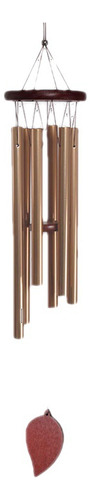 Carillón Colgante Bell Jushe, Tubo De Aluminio, Metal, 6 Tub