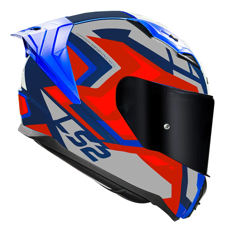 Capacete Ls2 Vigo Spinn Azul Fosco Tamanho Do Capacete 58