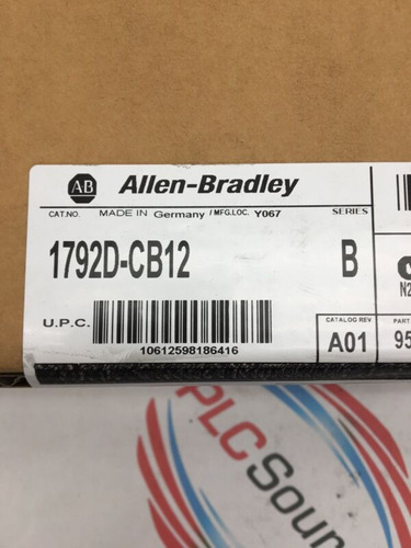 Allen-bradley 1792d-cb12 Series B Armorblock Maxum Base  Ttf