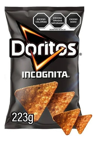 2 Pzas Botana Sabritas Doritos Incógnita Sabor Chile Y Espec
