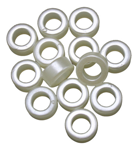 Cuenta Separador Acrílico 100g Pulseras Bisutería Collares Dona Nacar 200pz 1.2 Cm 1.2 Cm