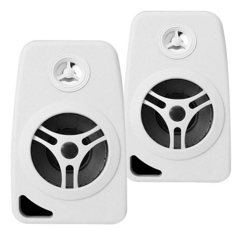 4 Caixas Acusticas Ambiente Leson 4 70w 8 Ohms Branca