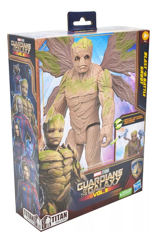 Guardians Of The Galaxy Blast N Battle Groot 29cm Hasbro