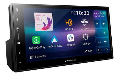 Pantalla Táctil Pioneer Dmh-2000nex Con Carplay & Android