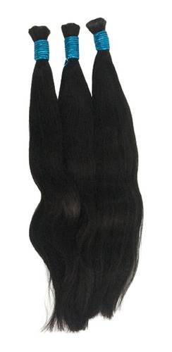 Cabelo Humano Liso Natural 50cm - 300 Gramas Envio Imediato