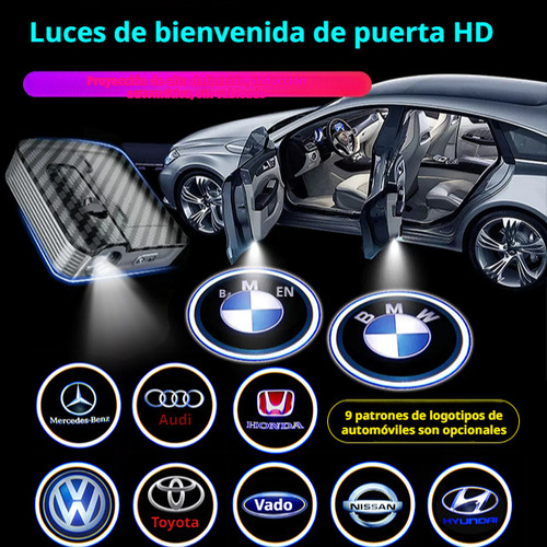 Lámpara Led De Bienvenida Con El Logotipo De La Puerta Del C