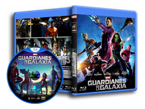 Guardianes De La Galaxia Colección - 3 Bluray