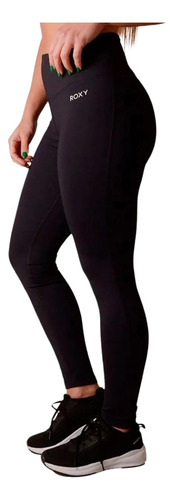 Legging Calza Total Black Technical Roxy Negra