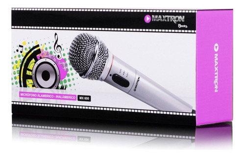 Micrófono Profesional Karaoke De 2 Modos Inalámbrico O Cable