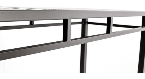 Mueble De Terraza Mesa Bar 3 Cuadros Malla