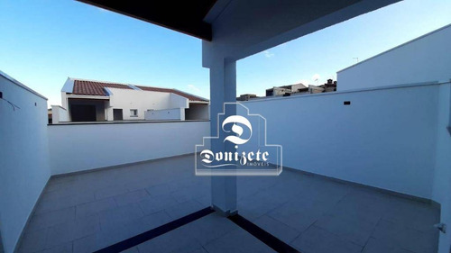 Cobertura Com 2 Dormitórios À Venda, 90 M² Por R$ 318.000,00 - Vila Pires - Santo André/sp - Co11344