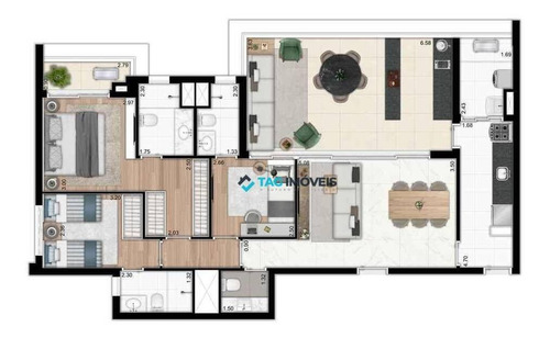 Imagem 1 de 25 de Apartamentos Para Venda De 120 Metros Quadrados No Ipiranga Em São Paulo. - Ap2674