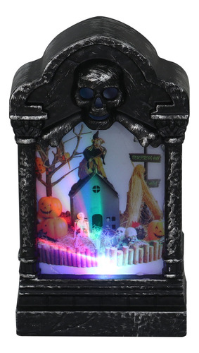 Vela Led Sin Llama Para Halloween, Cara De Calabaza, 2 Unida