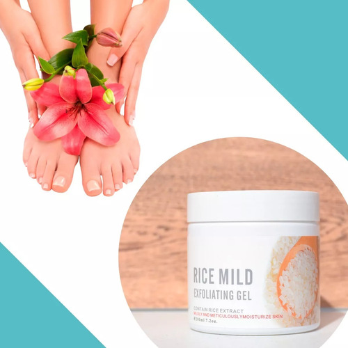 Exfoliante Para Pies Bioaqua Pies Suaves Callos Resequedad Fragancia Arroz