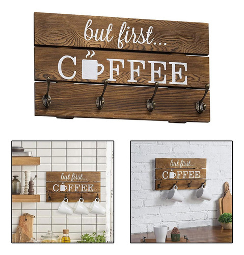 Accesorios De Madera Para Soporte De Taza De Café