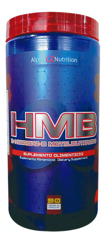 Alpha Nutrition Hmb 90 Caps Sabor Sin Sabor