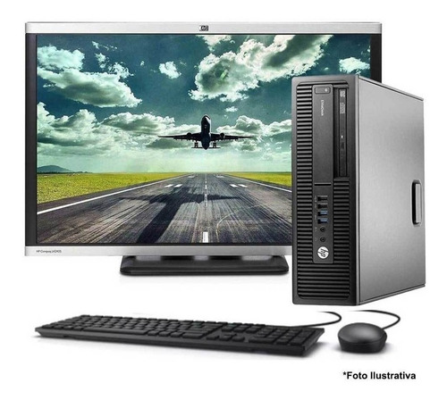 Computador Hp 800 G2 Core I5 6ªg 8gb Ssd 240gb + Monitor 22