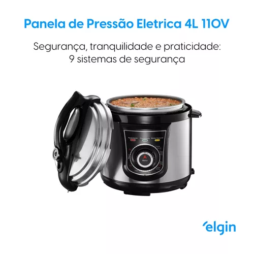 Panela de Pressão Elétrica 4L Elgin