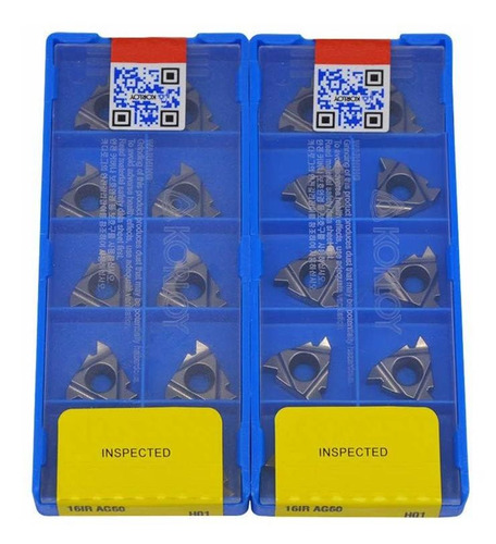 Unids Ziyi Roscado Hoja Cnc Carburo Inserto Para Aluminio