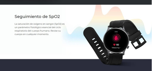 Imagen 9 de 10 de Smartwatch Reloj Inteligente Haylou Ls04 / Rs3 Gps Oximetro