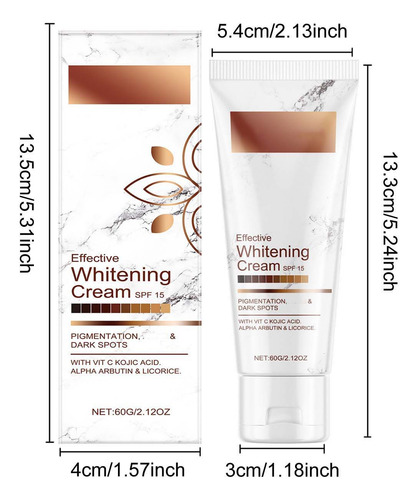 Creme Branqueador Hidratante Corporal Refrescante E Hidratan